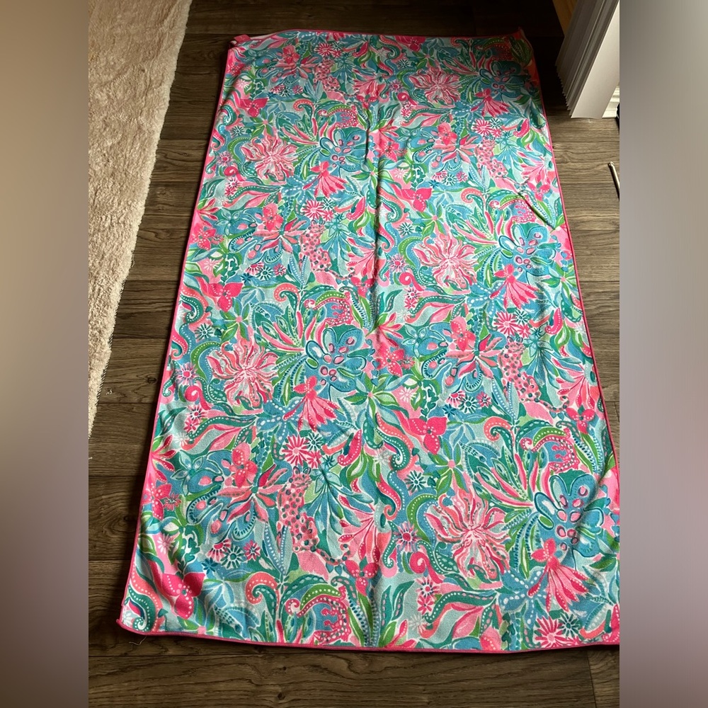 Lilly Pulitzer oversized pool towel